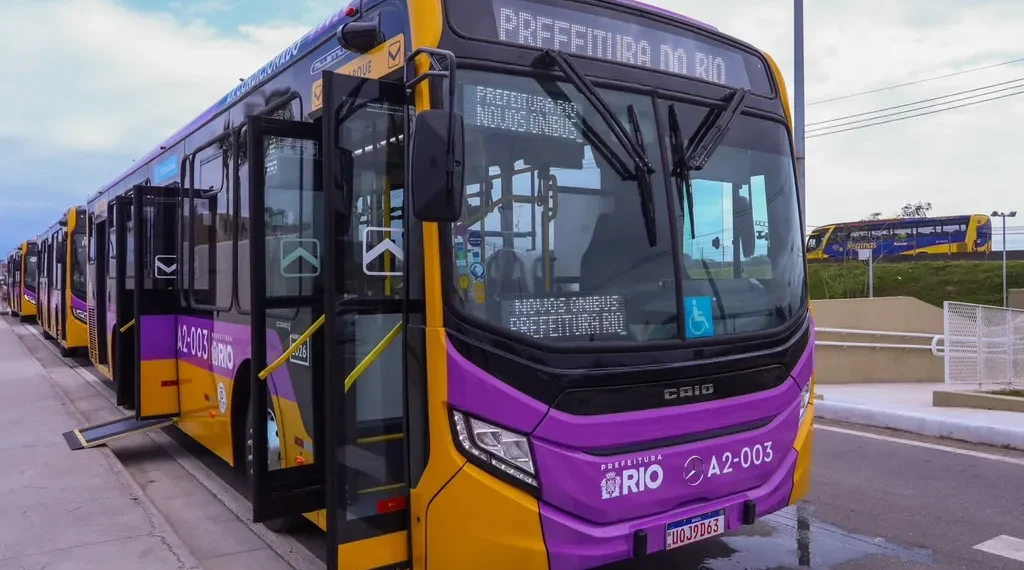 ônibus do sistema Rio