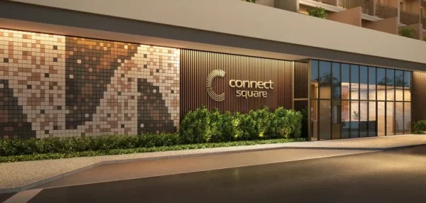 Residencial no Buraco do Lume vende todos os apartamentos do primeiro lote em 12 horas 48 Fachada do residencial Connect Square