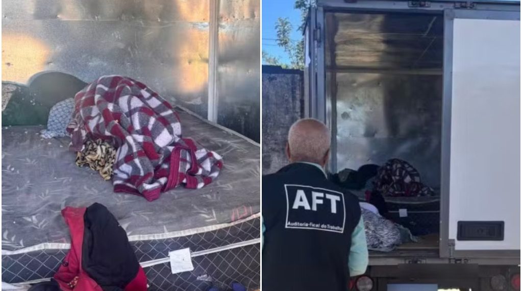 Trabalhador de peixaria no Rio é resgatado em condição análoga à escravidão após denúncia do MPT; o homem usava como moradia um caminhão sem energia elétrica 48 O homem trabalhava como ajudante nas entregas do estabelecimento