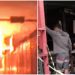 Incêndio de grandes proporções atinge o camelódromo de Campos dos Goytacazes, no Norte Fluminense