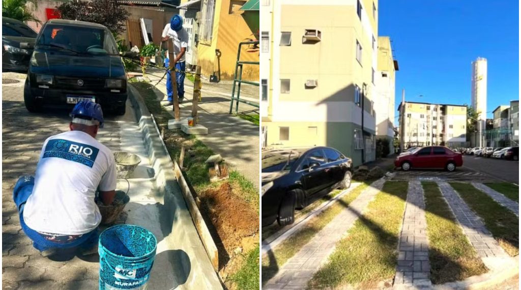 Com 900 unidades, conjunto habitacional em Jacarepaguá ganha revitalização da prefeitura dez anos após receber moradores desapropriados para obras da Rio 2016