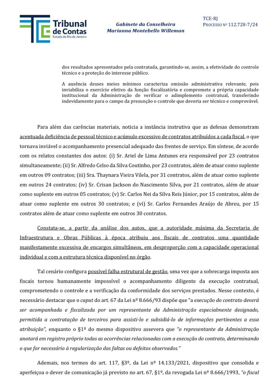 Sob rolo compressor: TCE-RJ pauta julgamento que cobra R$ 15,5 milhões de ex-secretário por supostas irregularidades em obras de asfalto fino 55 3 5