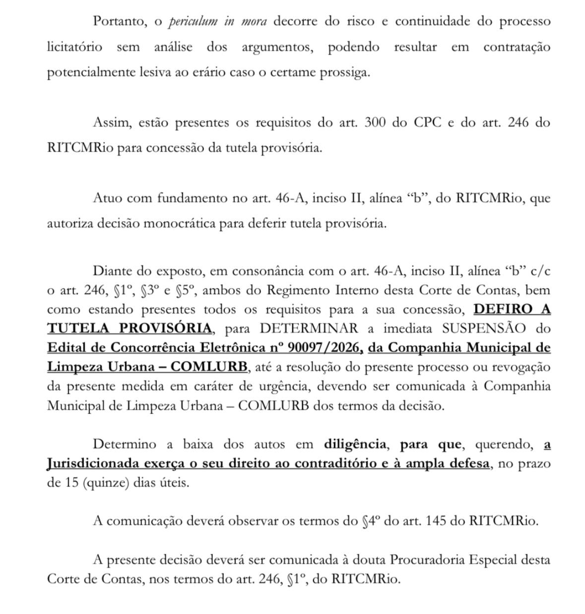 Lixo extraordinário: licitação de R$ 59,1 milhões da Comlurb para manutenção de Jardim Gramacho é suspensa pelo TCM 58 63f7f5bc 924d 4ddc bfc2 c095e51f1409 1