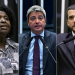 Quaest: com 15% cada, Benedita, Jordy e Portinho empatam pela primeira vez na liderança da disputa pelo Senado no Rio