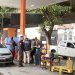 Um dos sete postos de gasolina alvo da operação