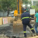 Obras na Rua das Laranjeiras