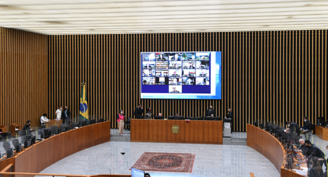 Plenário do STJ, que julgou envio de inquérito à Justiça do Rio