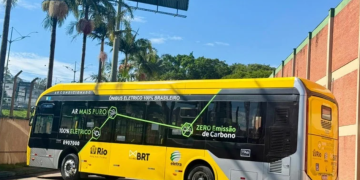 ônibus elétricos no Rio