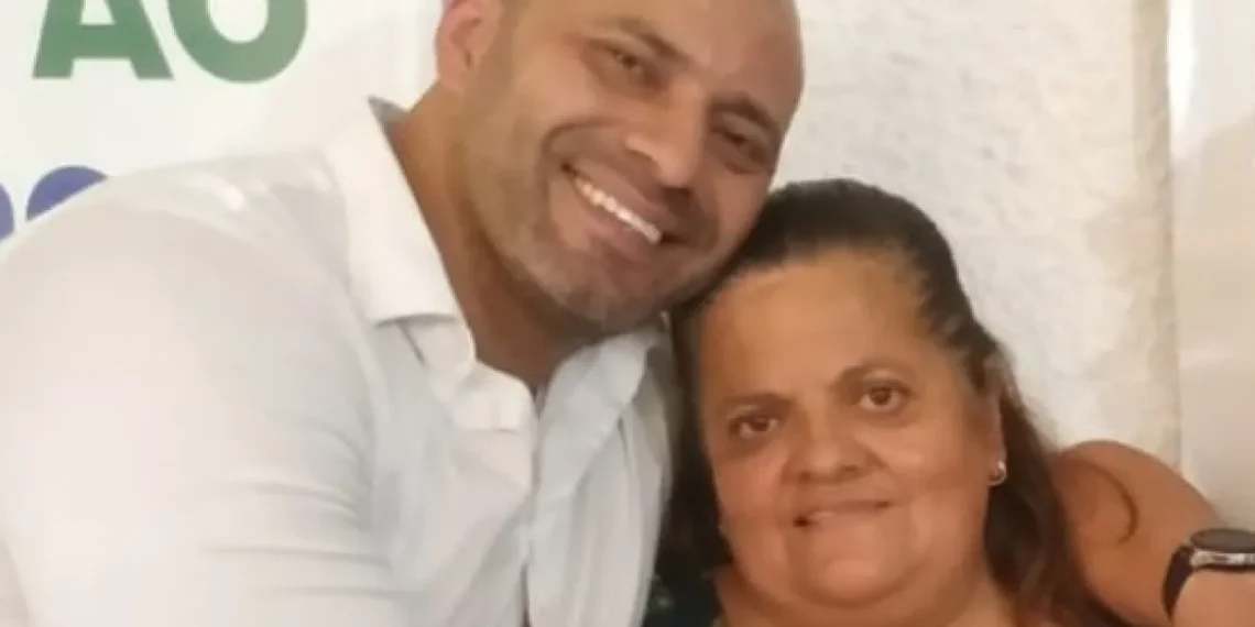 Daniel Silveira e mãe, Matildes Silveira
