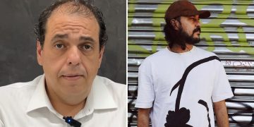 Justiça do Rio condena Dalbert Mega, à esquerda, a indenizar Gabriel O Pensador, à direita