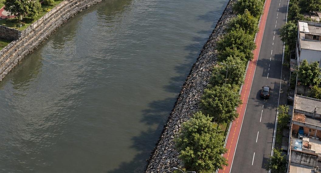 Projeto gráfico do plano de revitalização do Rio Acari