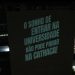 Projeção em prédio na Central