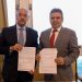 Estado e União firmam parceria para ampliar segurança e fortalecer retomada de territórios no Rio 54 Ricardo Couto e ministro da Justiça e Wellington César Lima e Silva