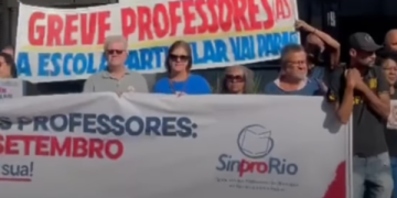 Professores da rede privada do Rio fazem greve de 24 horas nesta quarta-feira (02)
