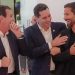 Marcelo Calero (à direita), com Eduardo Paes e Eduardo Cavaliere