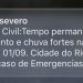 Alerta enviado pela Defesa Civil após cidade do Rio entrar no Estágio 2