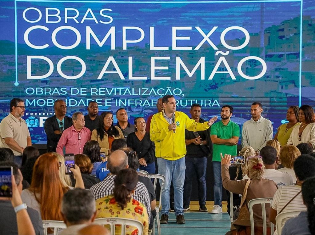 Prefeitura apresenta projeto de obras de urbanização e infraestrutura no Complexo do Alemão, com investimento de R$ 210 milhões
