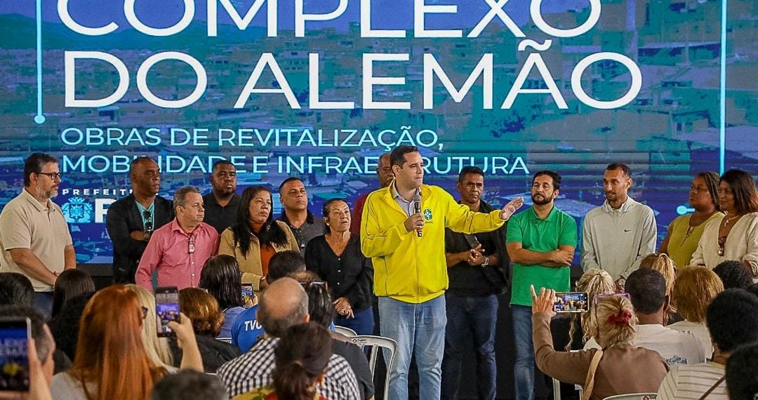 Prefeitura apresenta projeto de obras de urbanização e infraestrutura no Complexo do Alemão, com investimento de R$ 210 milhões
