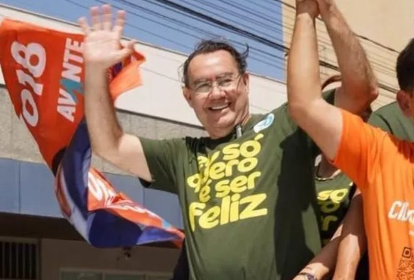A concentração do ato ocorreu por volta das 09h