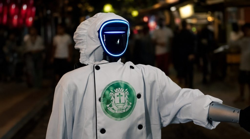 Chef robô entra em cena na abertura do Festival de Cultura e Gastronomia de Macaé