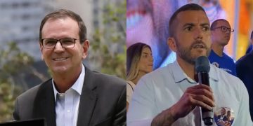 TRE-RJ rejeita ação de Jordy contra Paes e mantém candidatura ao governo do estado 1 Eduardo Paes e Carlos Jordy