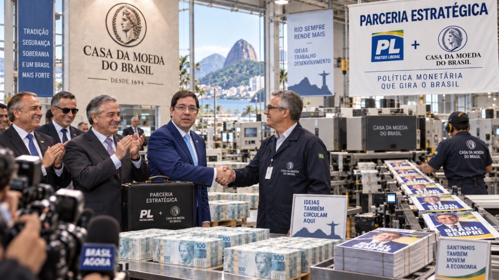 Tempo Surreal (alerta de humor): PL do Rio não descarta parceria com a Casa da Moeda