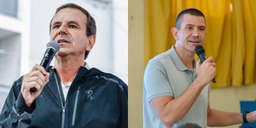 Eduardo Paes (PSD) e Douglas Ruas (PL)