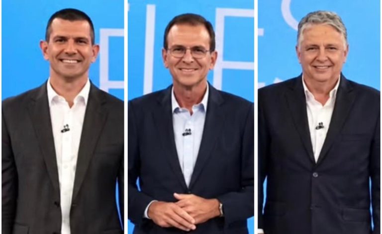 O último debate antes das urnas: Paes e Douglas fazem o duelo previsto; Garotinho, o espetáculo inesperado