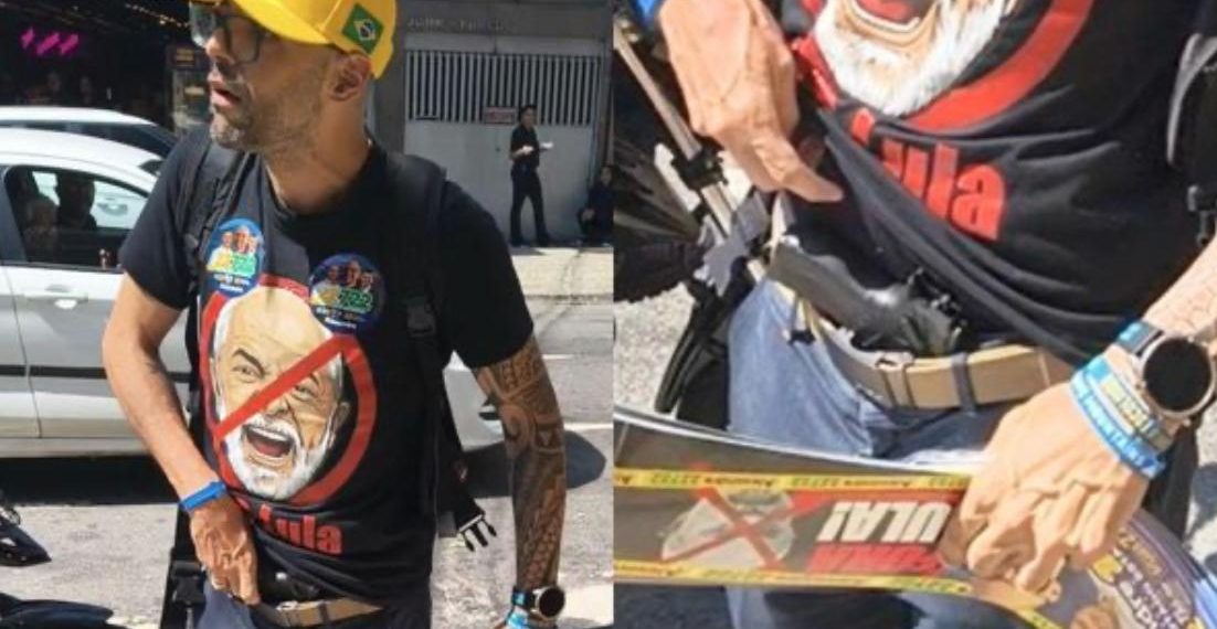 TRE-RJ autoriza abertura de inquérito contra Alexandre Knoploch e determina entrega de armas à Polícia Federal 51 Imagens de Alexandre Knoploch na confusão na Tijuca: deputado teria ameaçado puxar uma arma