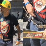 Imagens de Alexandre Knoploch na confusão na Tijuca: deputado teria ameaçado puxar uma arma