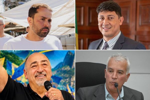 De 'milícia de gravata' a 'saidinha de banco': TRE-RJ nega recursos e mantém quatro candidatos fora da eleição 48 candidatos Diego Alba (PSDB), Vandro Família (PSDB), Paulo Lomeha (Mobiliza) e Zézinho do Caminhão (Solidariedade)
