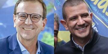 Eduardo Paes (PSD) e Douglas Ruas (PL)
