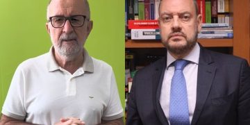 Deputado estadual Luiz Paulo (PSD); Governador em exercício Ricardo Couto Credcesta