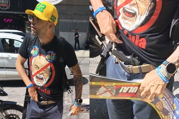 Serafini apresenta queixa contra Knoploch após deputado ameaçar puxar arma para militantes do PSOL; vídeo 50 Alexandre Knoploch teria "puxado" a arma para militantes do comitê de Flávio Serafini