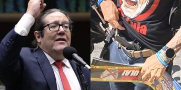 Tarcísio Motta acionou a Polícia Federal para apurar se Alexandre Knoploch tinha autorização para portar a arma exibida durante a confusão em frente a um comitê do PSOL, na Tijuca