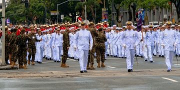 O desfile começou na região da Candelária e seguiu até a Praça Onze