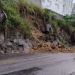 Deslizamento de terra interdita parcialmente via em Cascadura, Zona Norte do Rio
