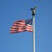 Bandeira do Estados Unidos; autor refelte sobre soft power da politica norte-americana