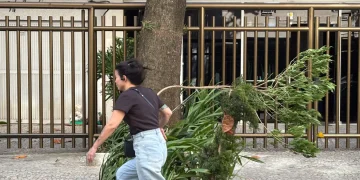Rio registra rajadas de vento fortes na manhã desta segunda-feira (21); Defesa Civil emite alerta 10 Rajadas de vento