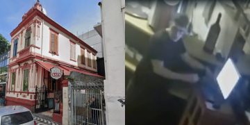 Boêmios do Rio e polícia entram na caçada a casal que roubou CPU no Galeto Sat's 10 Galeto Sat's de Botafogo e suposto ladrão