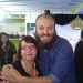 Marilene com Paulinho Serra: comediante fez apelo por vaga para a tia fazer hemodiálise e poder ter alta do hospital