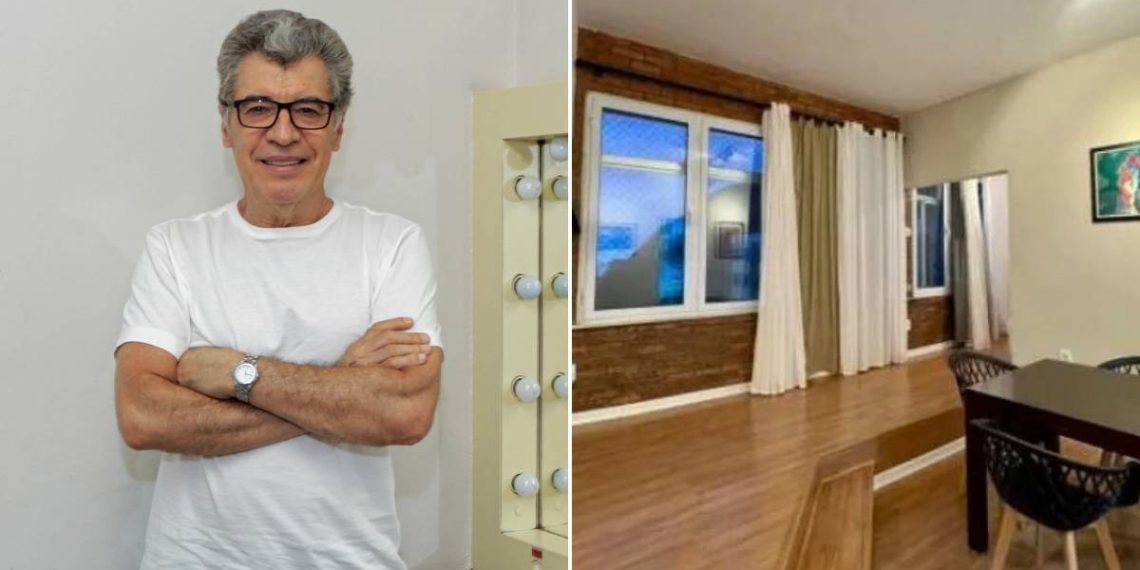Paulo Betti e apartamento no Alto da Boa Vista