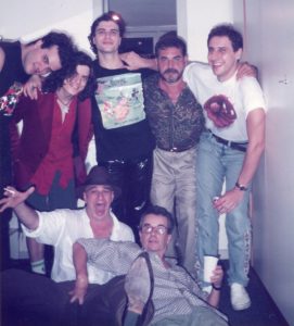 Sérgio com a banda