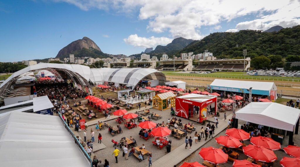 Rio Gastronomia ocupa o Jockey Club Brasileiro, na Gávea; evento recebeu R$ 5,1 milhões da Prefeitura do Rio.