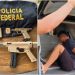 Operação da PF e MPRJ prende PMs suspeitos de vender fuzis e pistolas para Peixão, líder do TCP; um dos presos era lotado na presidência do Detran 54 Operação da PF e MPRJ prende PMs suspeitos de vender fuzis e pistolas para Peixão, líder do TCP; um dos presos era lotado na presidência do Detran