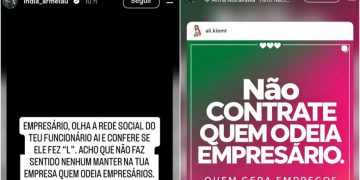 MPT abre investigação após Índia Armelau, deputada mais votada do Rio, pedir que patrões confiram as redes sociais de funcionários e demitam quem apoiou Lula