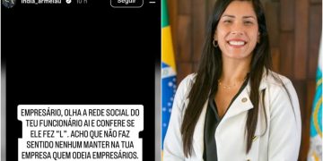 Deputada mais votada do Rio, Índia Armelau pede que patrões confiram as redes sociais de funcionários e demitam quem apoiou Lula