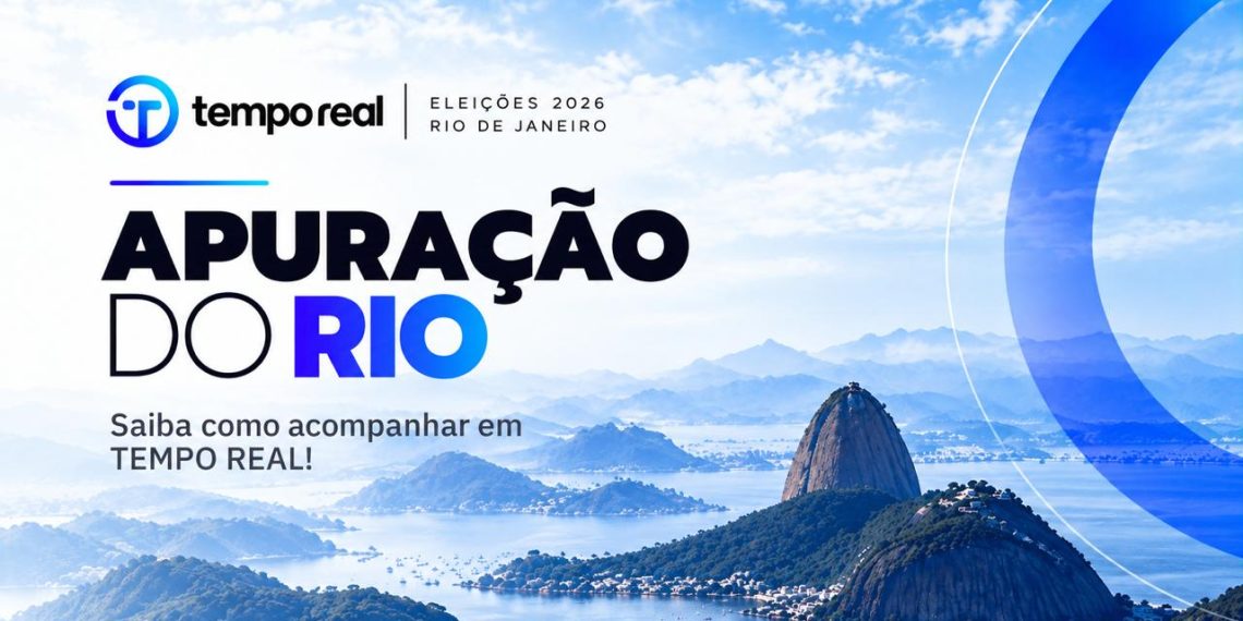 TEMPO REAL estreia ferramenta para acompanhamento da apuração das Eleições 2026 no Rio de Janeiro