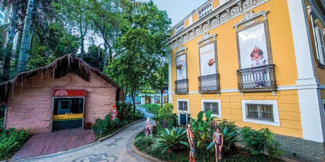 Museu Nacional dos Povos Indígenas, em Botafogo, na Zona Sul do Rio, firma parceria com a Fundação Casa de Rui Barbosa para o acondicionamento temporário do acervo da Biblioteca Marechal Rondon — Foto: Divulgação