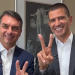 Flávio Bolsonaro e Douglas Ruas